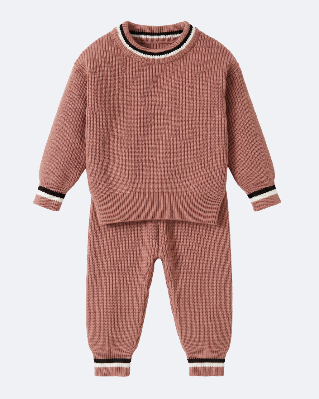 Baby boys knit two-piece set