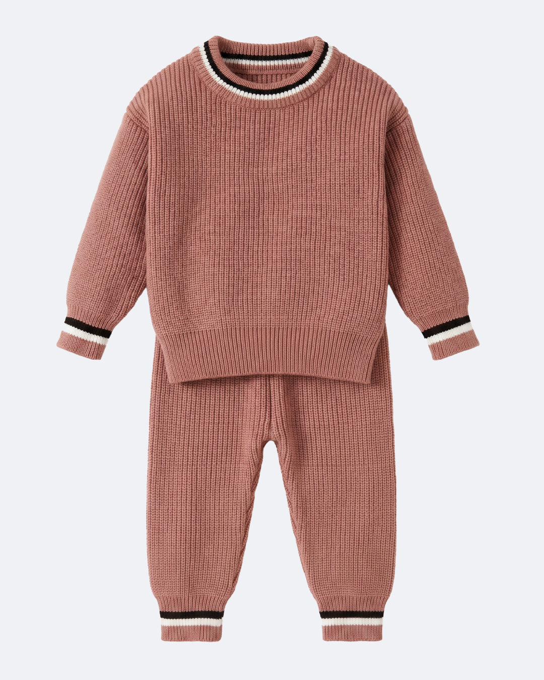 Baby boys knit two-piece set