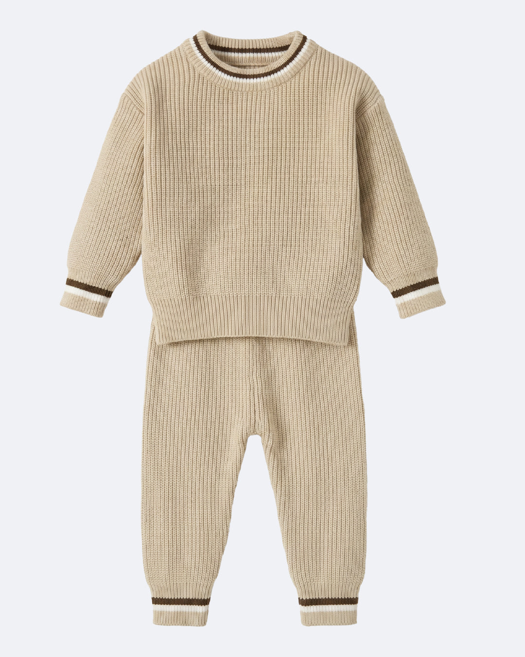 Baby boys knit two-piece set