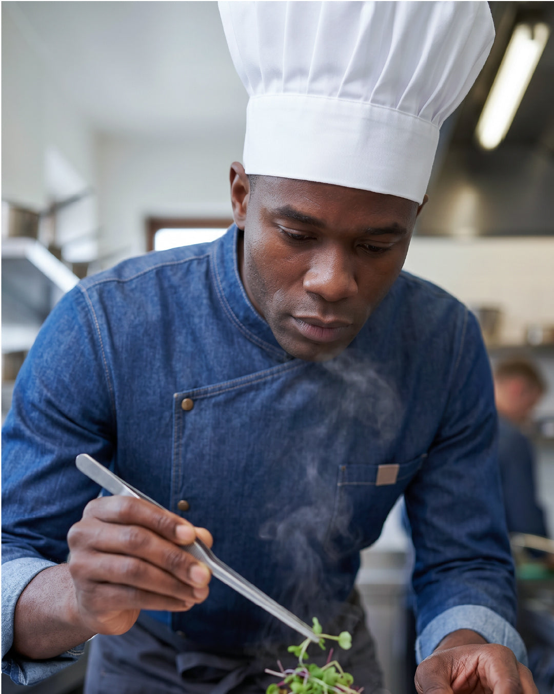 H002 - Executive mushroom chef hat