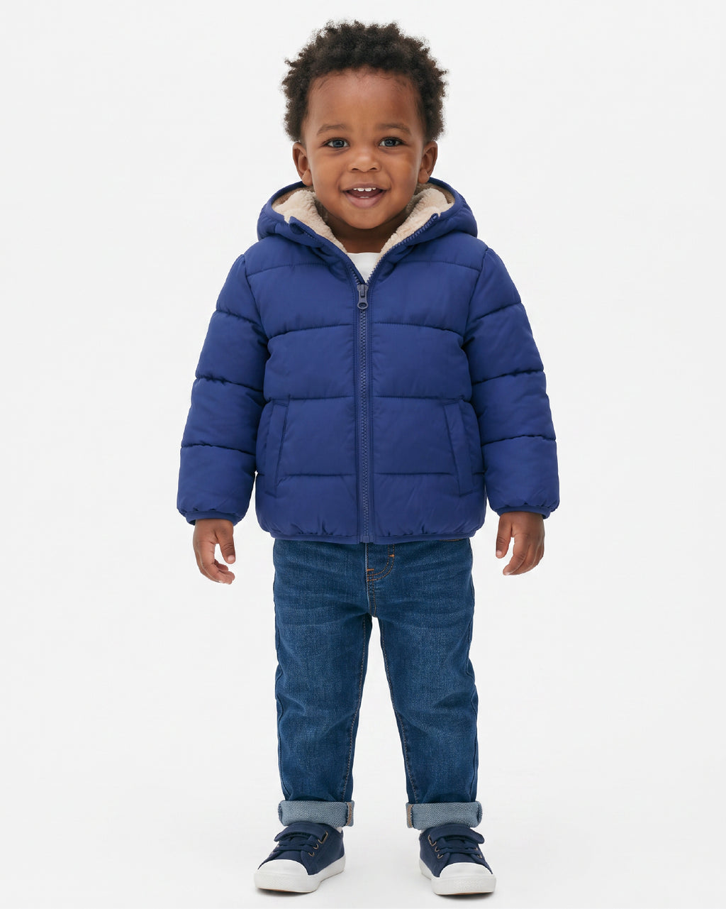 Unisex cosy bear hood baby Onesie