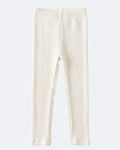 Baby girl ribbed cotton tights
