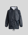 Unisex school rain jacket
