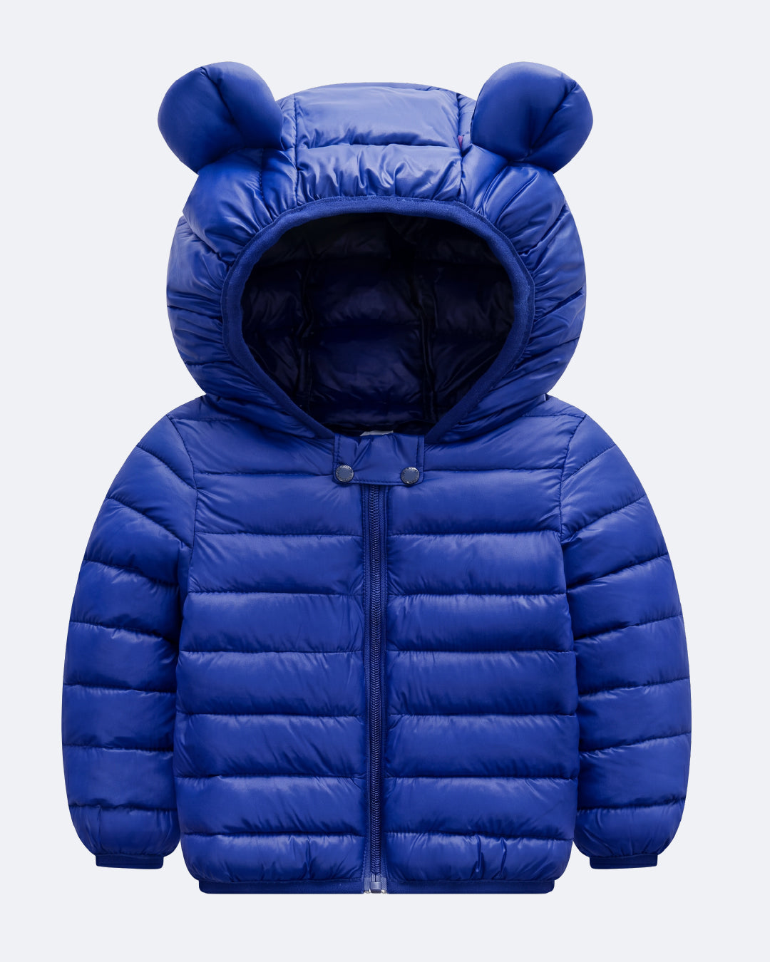 Unisex bear hood puffer jacket for kids