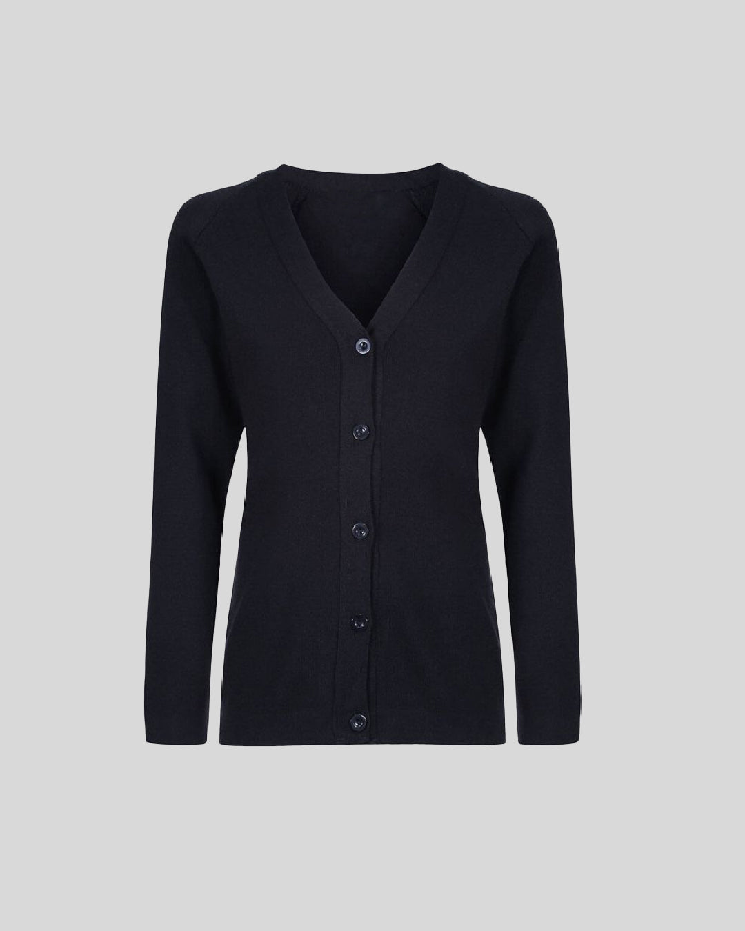 Girls cotton mix knitted cardigan