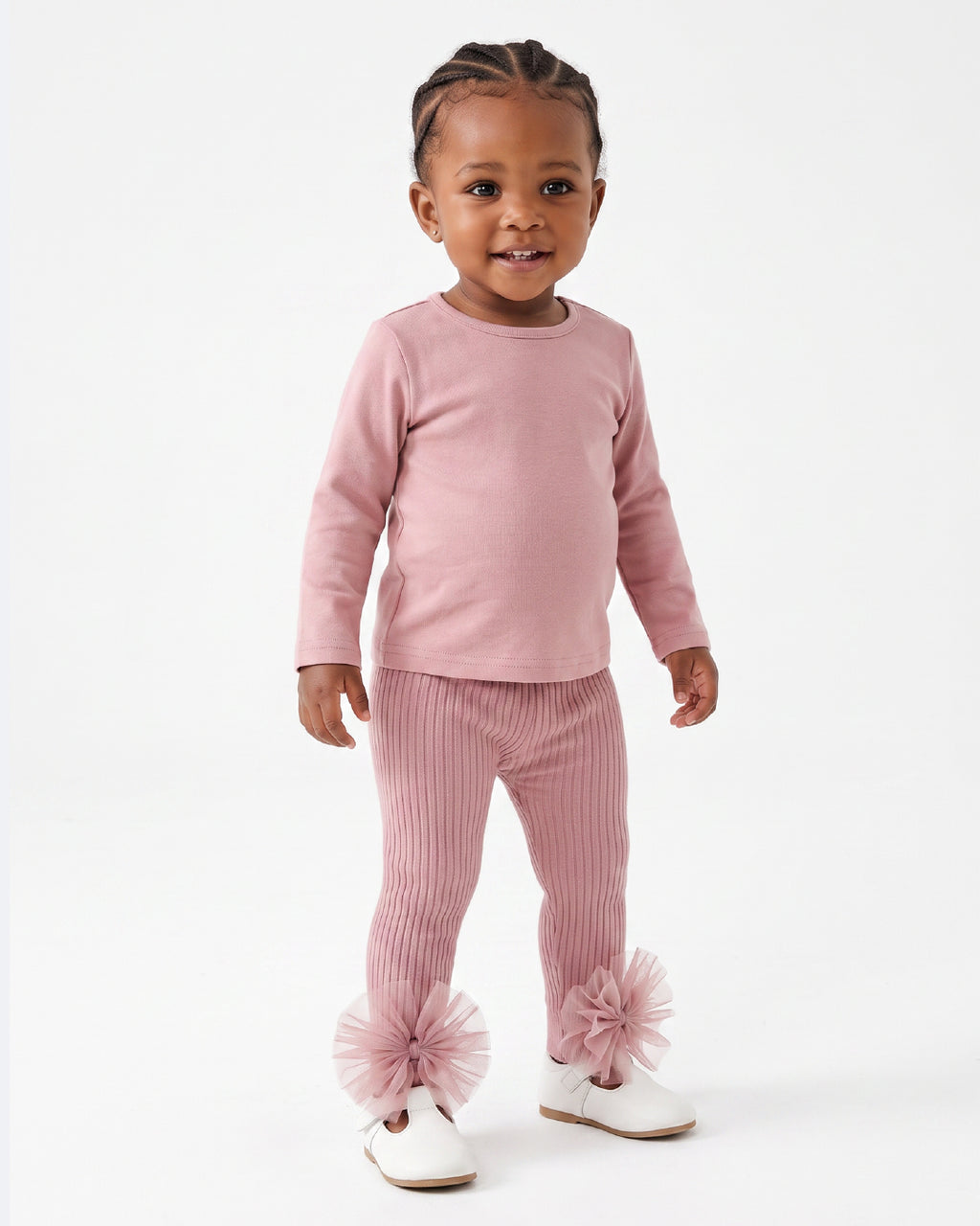 Baby girl bowknot cotton tights