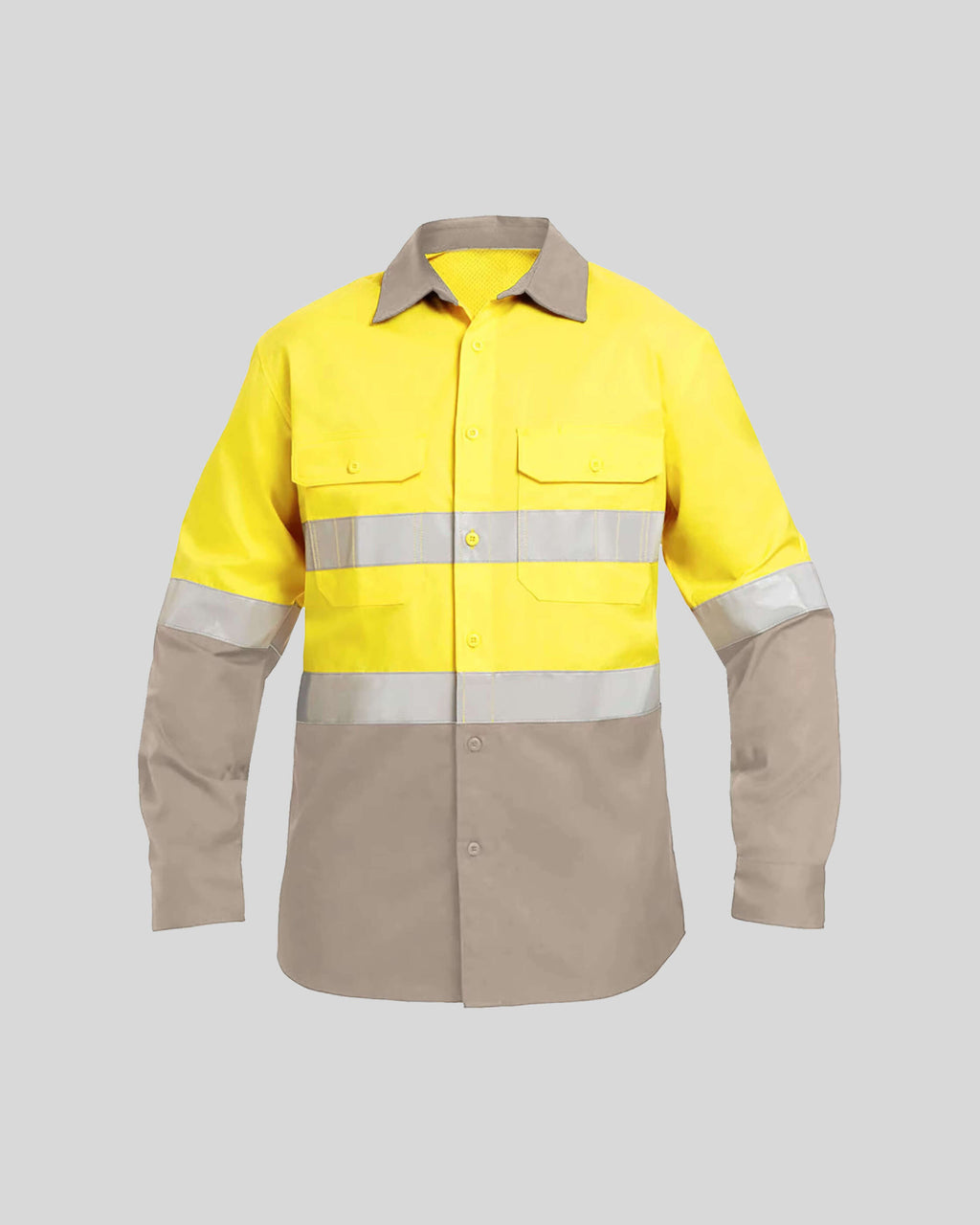 CT014 - Hi-vis contrast work shirt