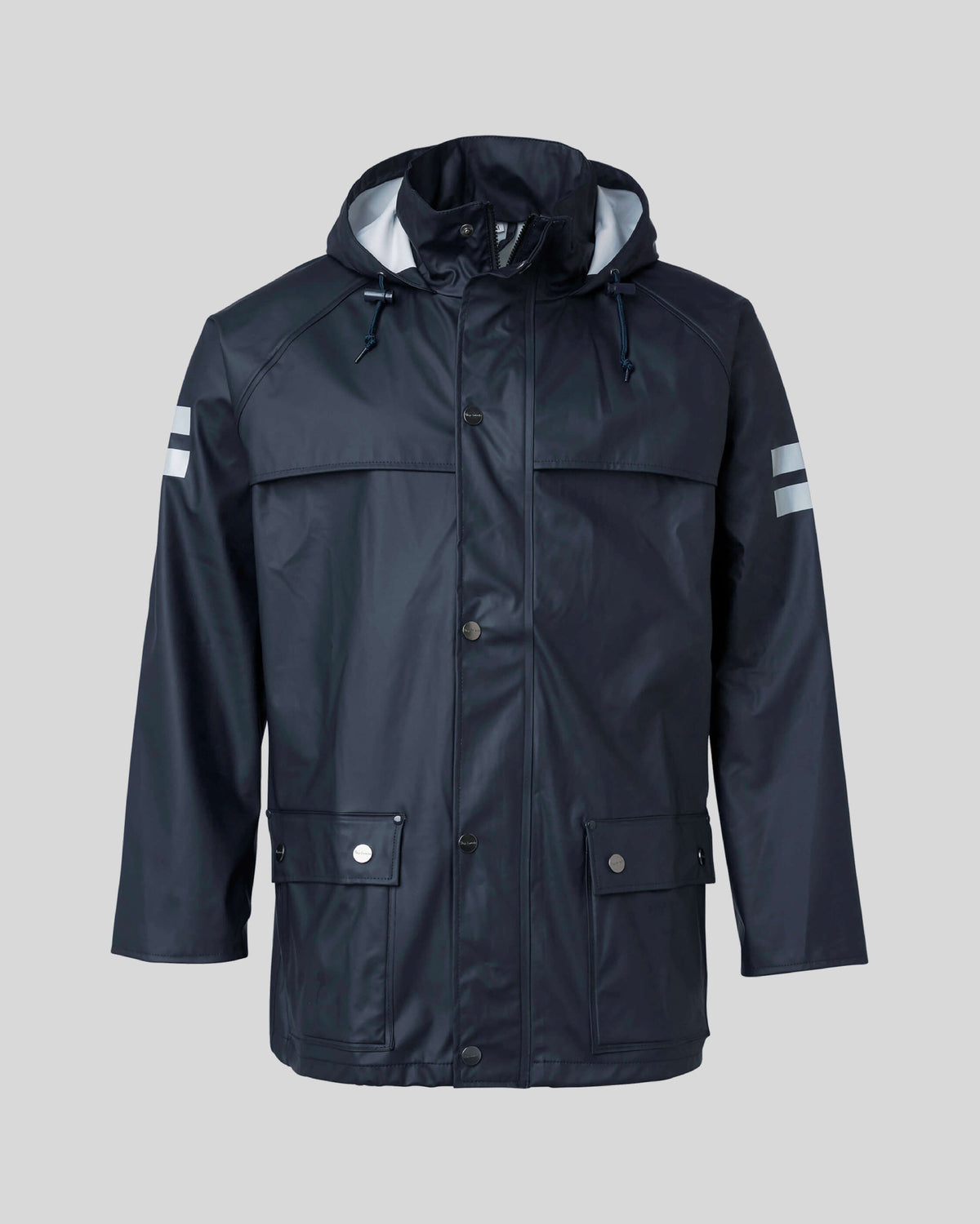 JKT003 - HI-vis rain jacket with hood