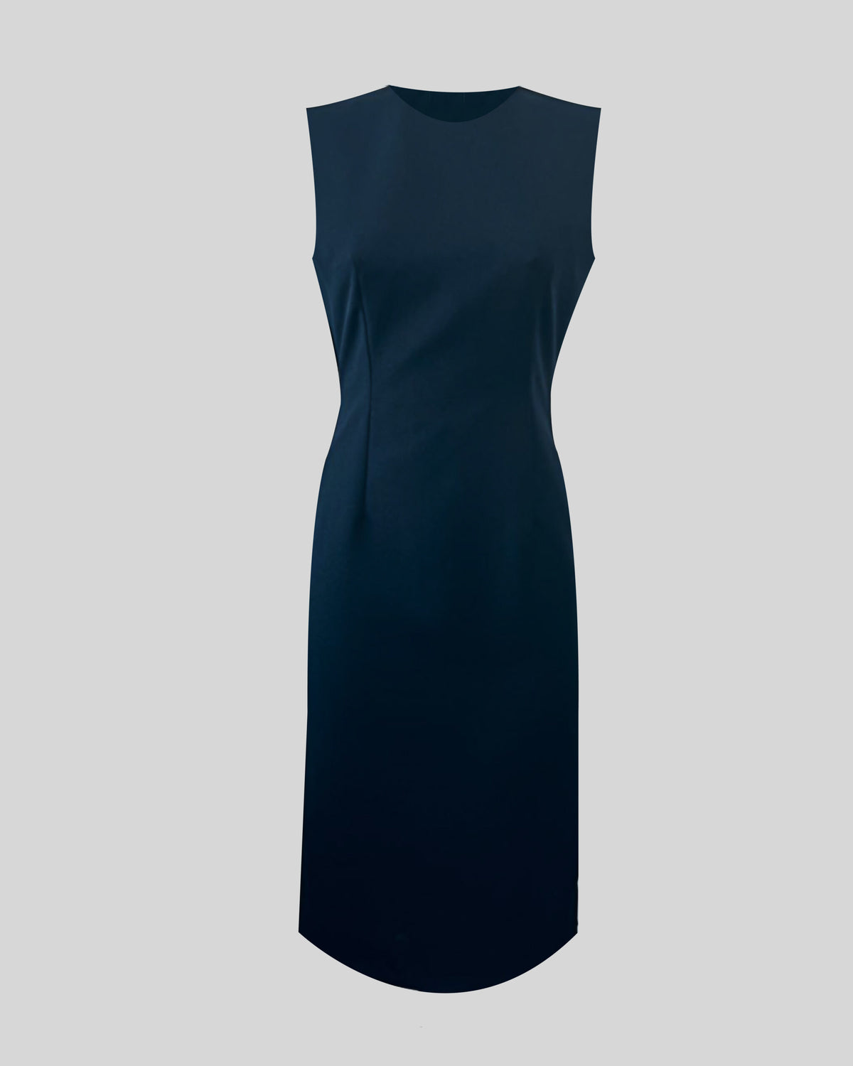 D001 - Sleeveless round-neck dress