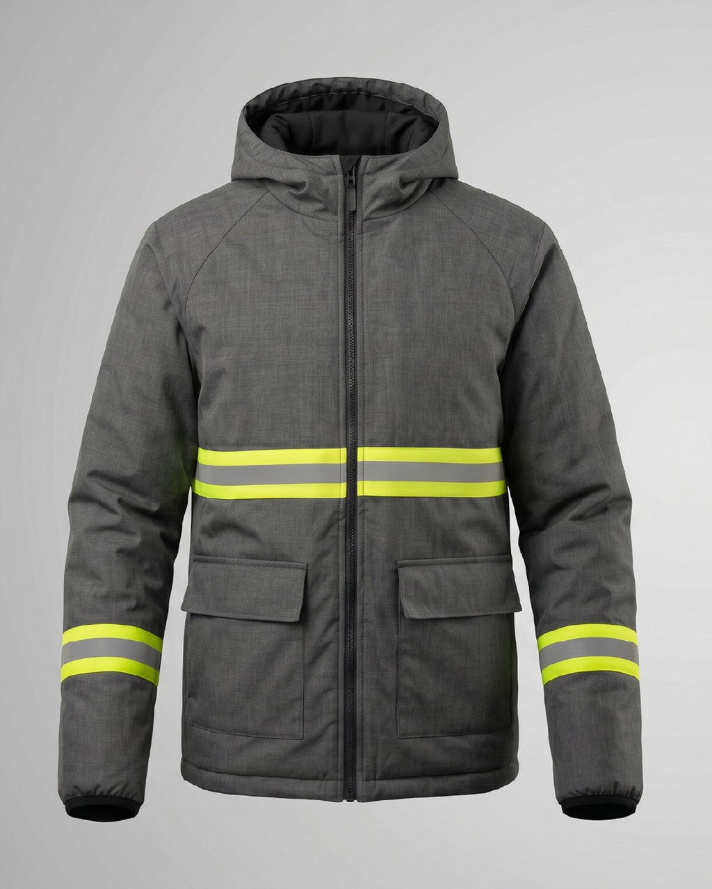 Premium reflective puffer jacket