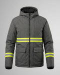 Premium reflective puffer jacket