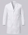 Classic notch collar lab coat