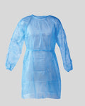 Disposable isolation gown.