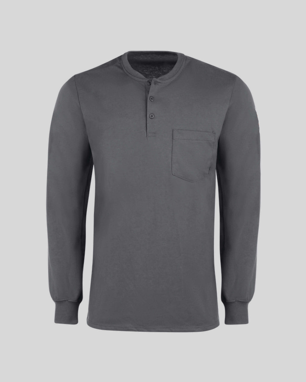 MT004 - Long-sleeve henley shirt