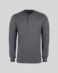MT004 - Long-sleeve henley shirt