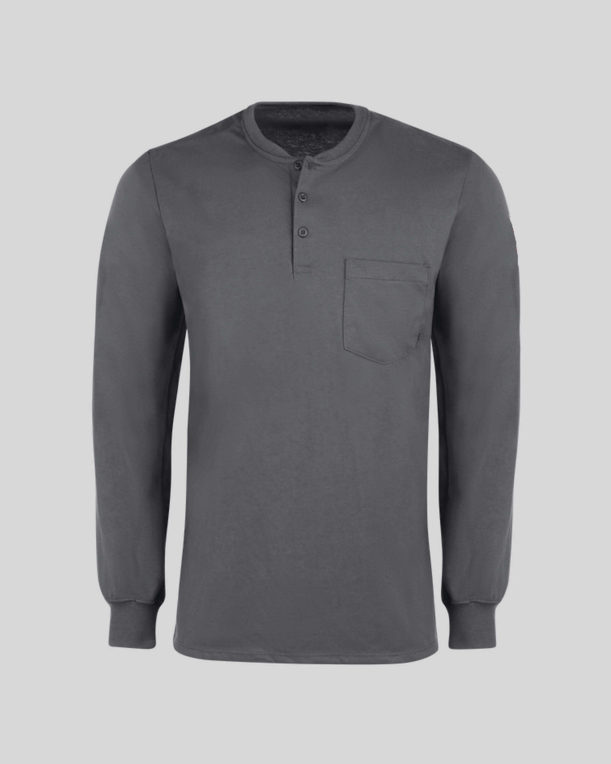 MT004 - Long-sleeve henley shirt