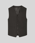 WC013 - Button-up vest with pockets