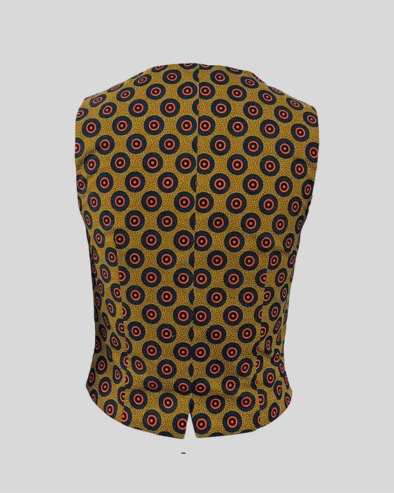 WC014 - Shweshwe waistcoat