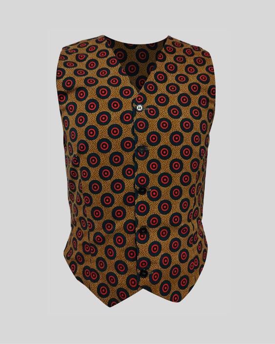 WC014 - Shweshwe waistcoat