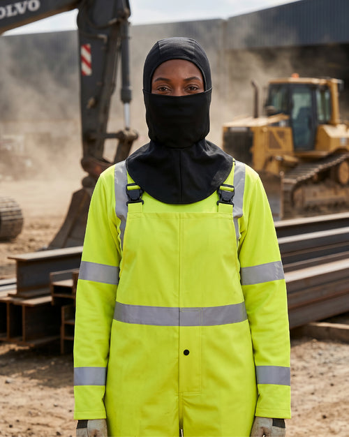 BLS009 - Hi-vis overalls with reflective tape